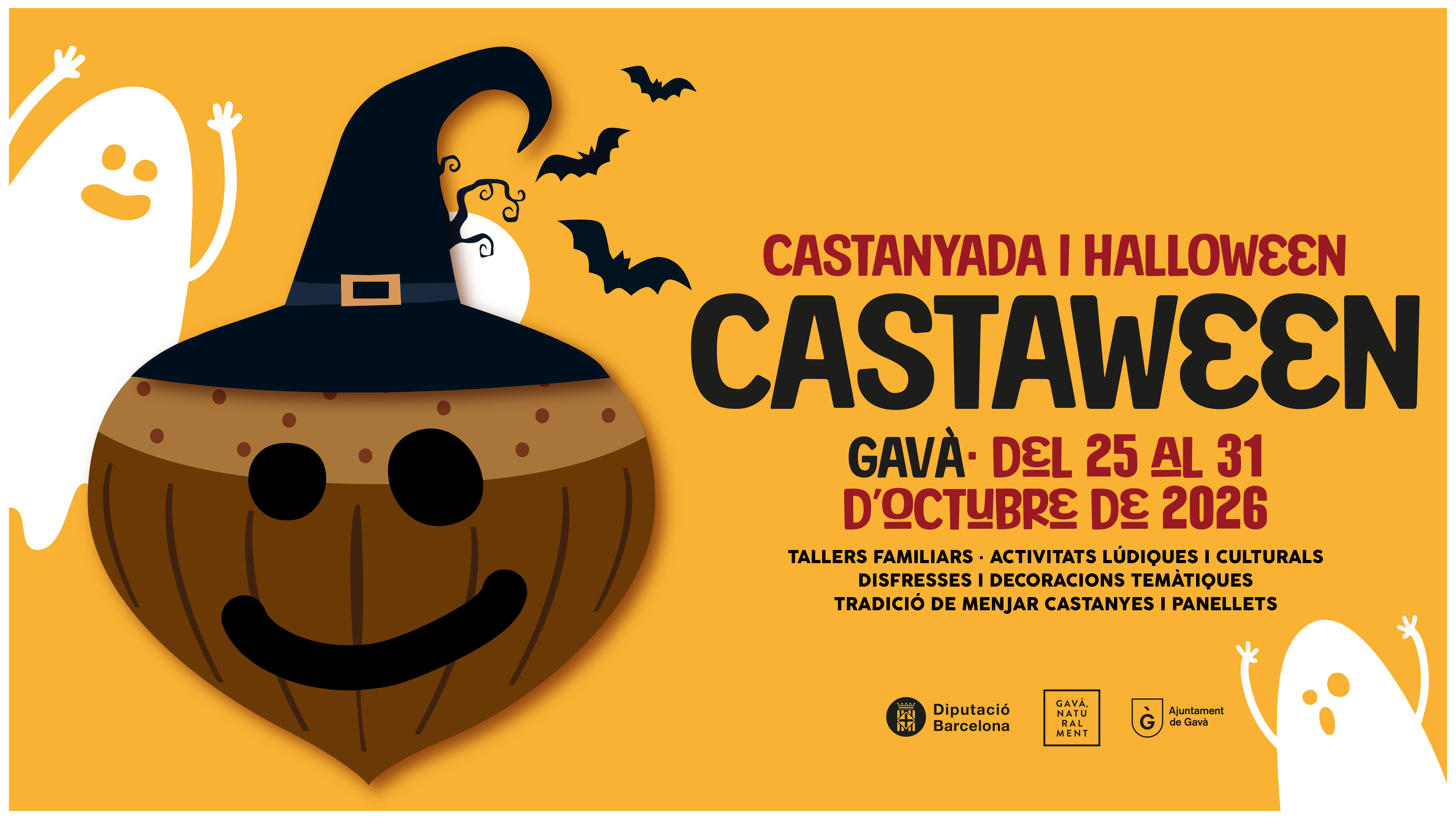 Truc o castanya? Gavà es prepara per al Castaween!